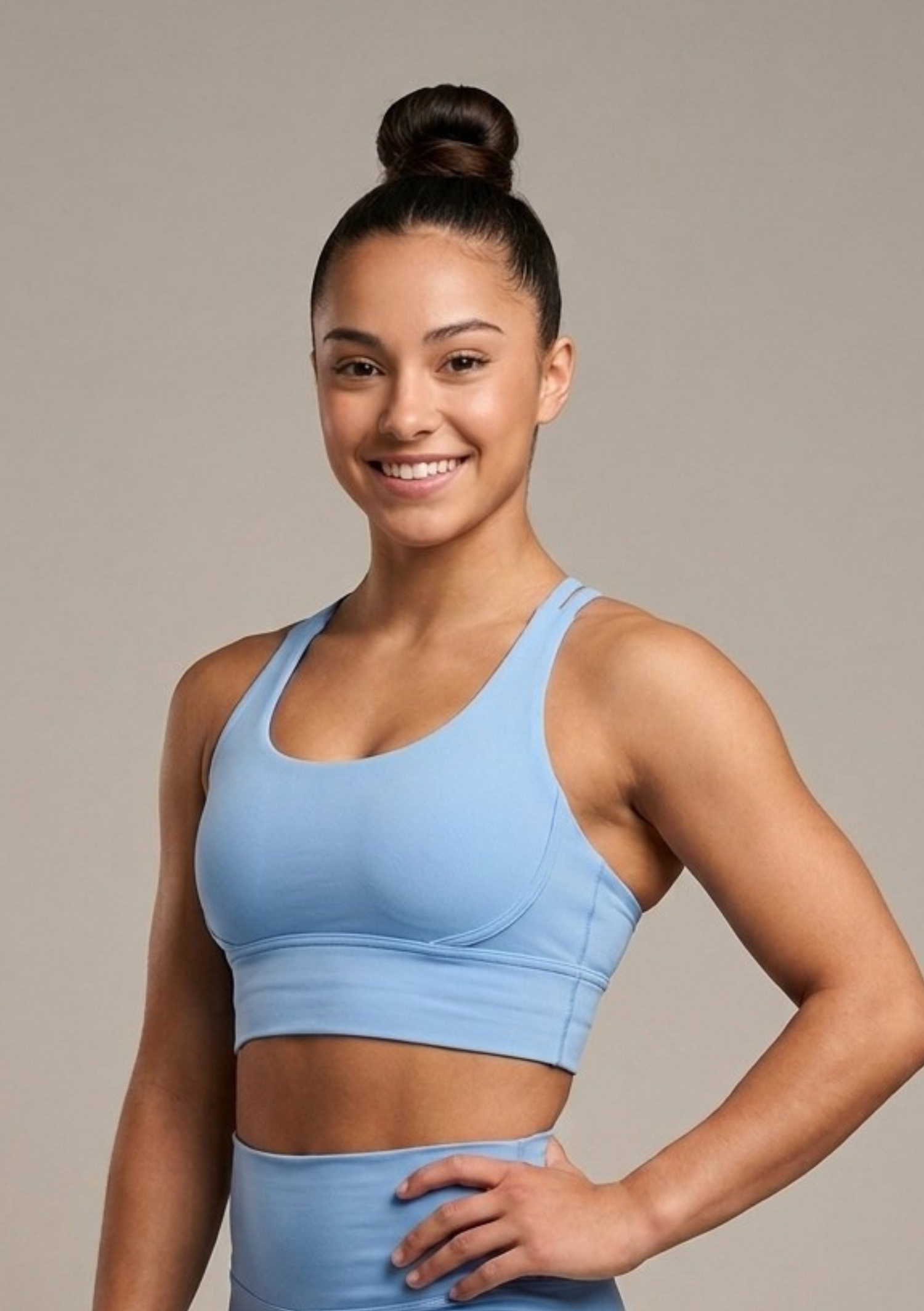 Brassière soft touch - bleu ciel