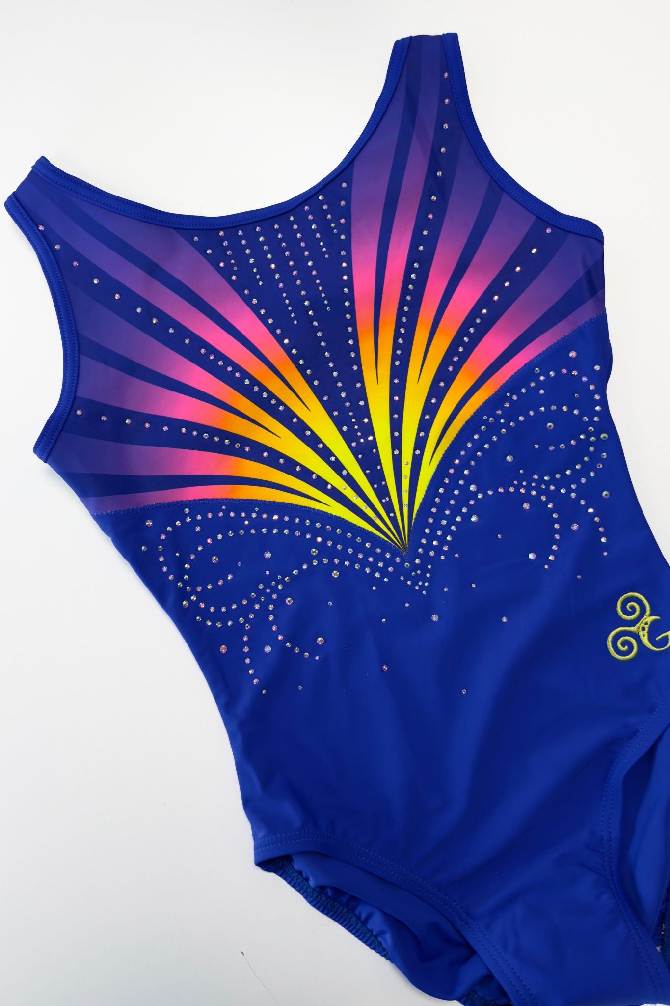 Royal blue Hortensia leotard