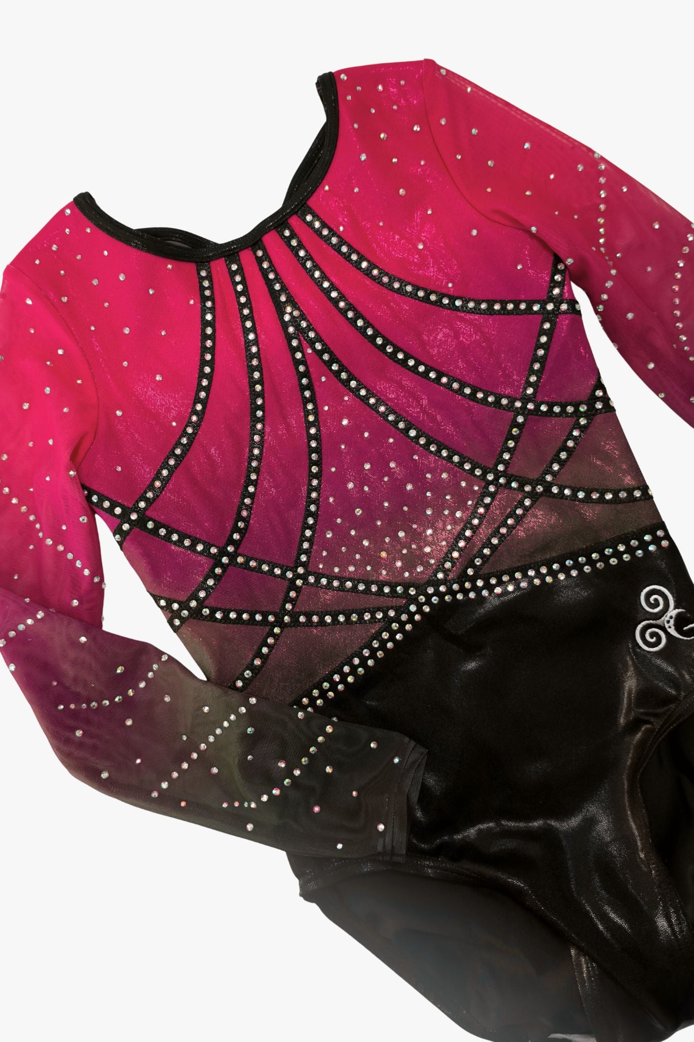 Justaucorps Fragrance rose et noir