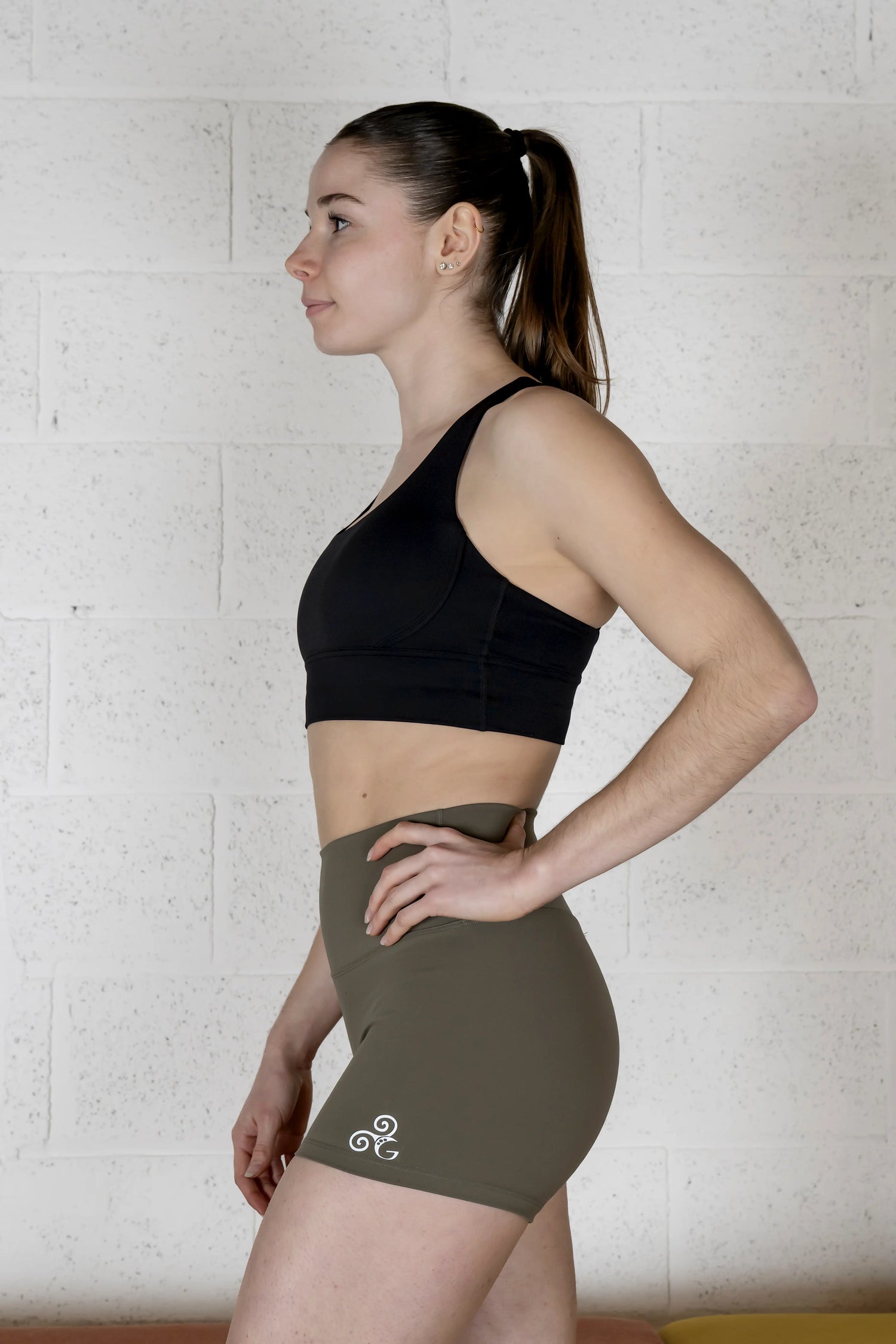 Short soft touch Khaki