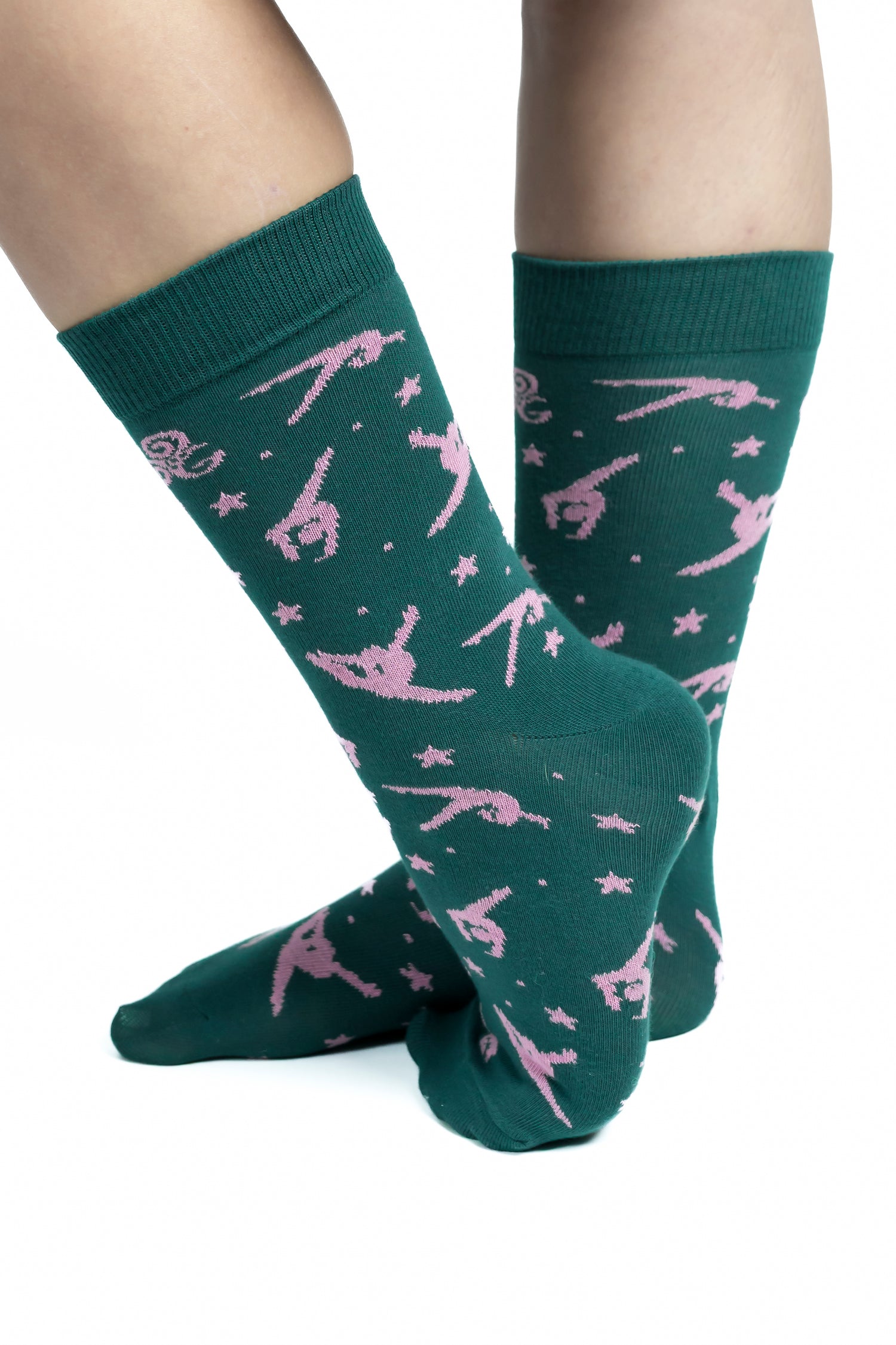 Green & Pink Christmas Stockings