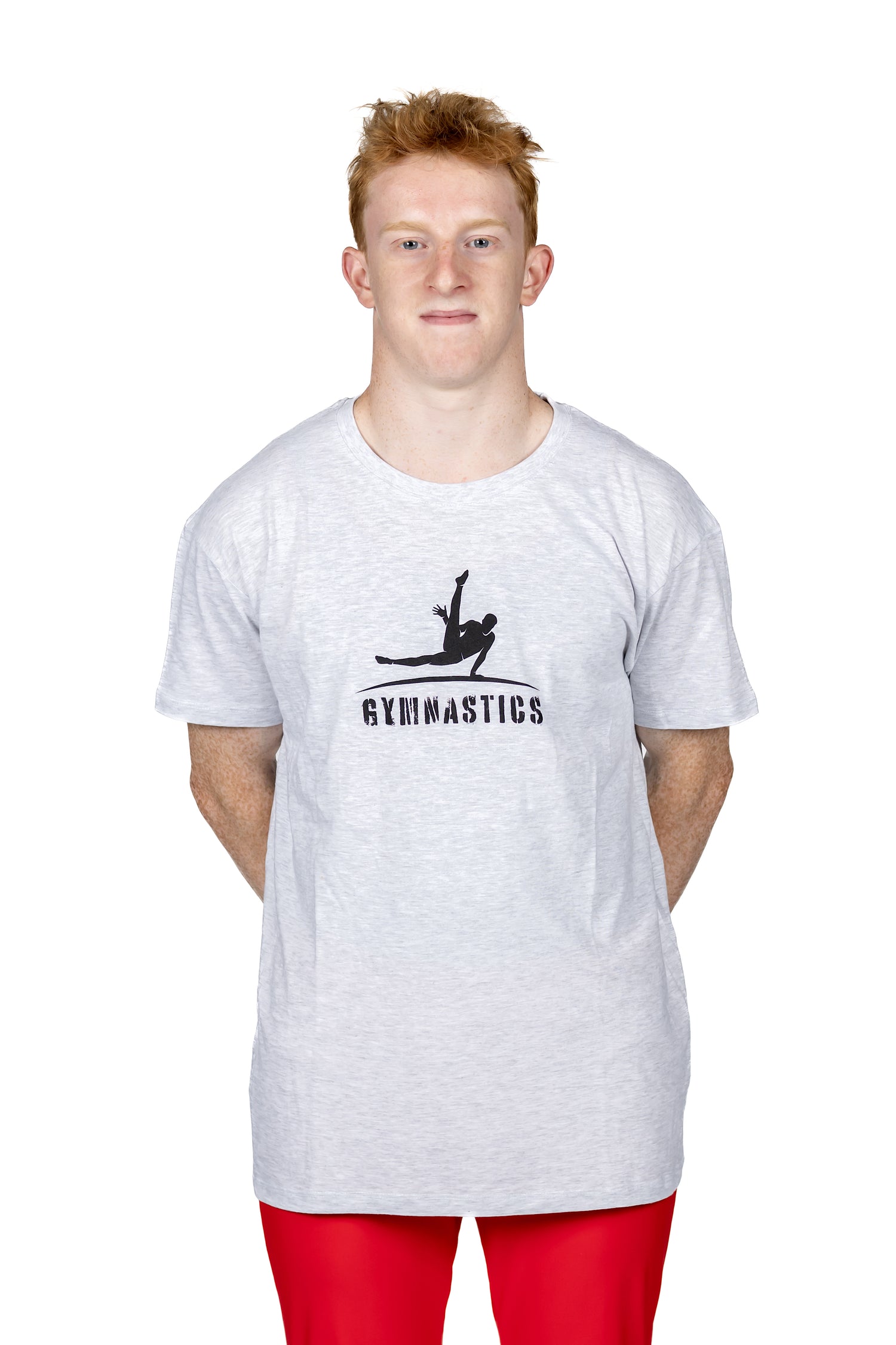 Grey GYMNASTICS T-shirt