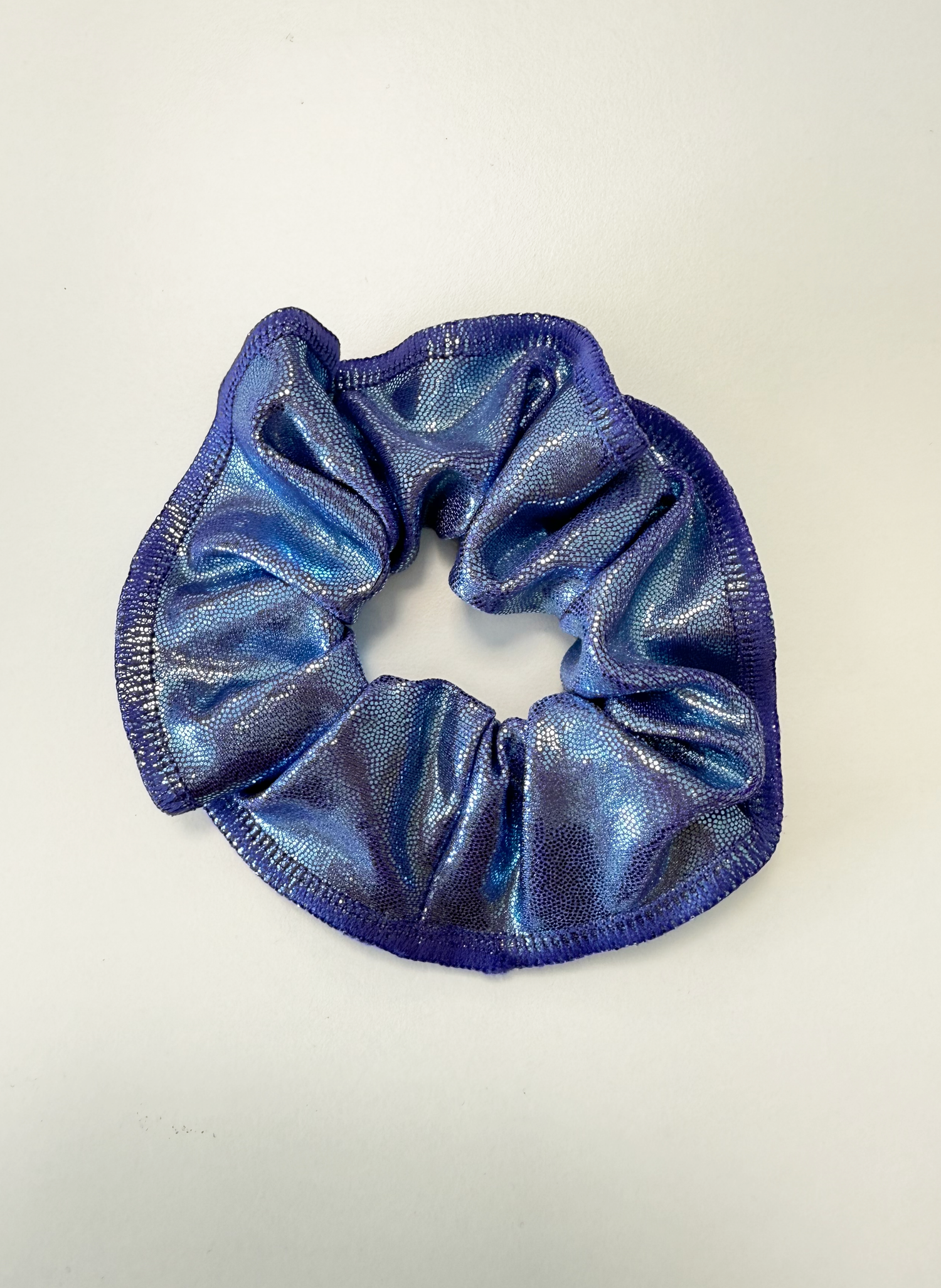 Lilac blue scrunchie