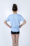 T-shirt "Le sol" - bleu ciel